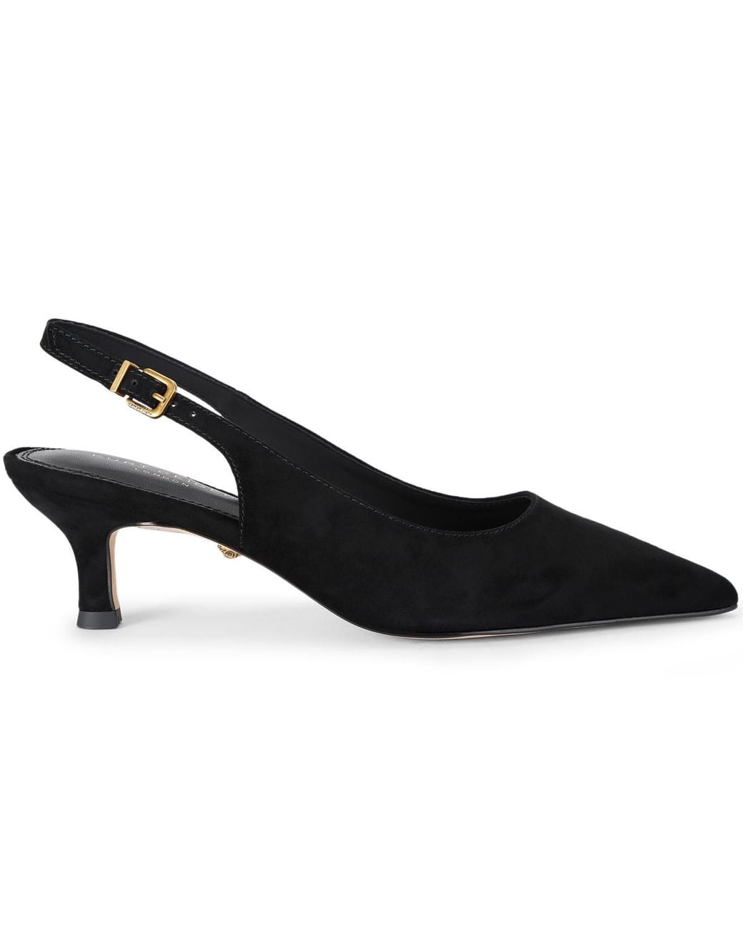 Kurt Geiger Black Stepney Slingback Pumps