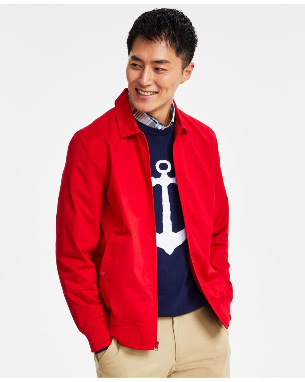 Club Room Nautical style Lightweight Chino Jacket Created For
