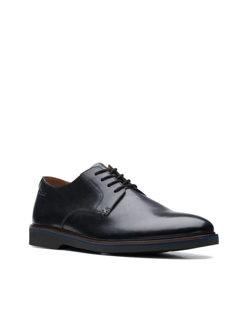 Clarks Malwood Plain Oxfords in Black 