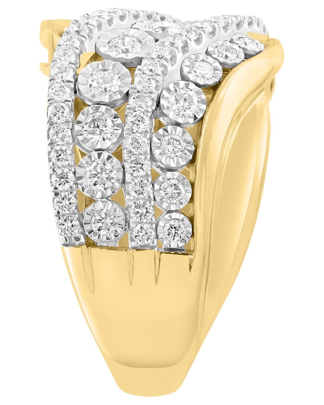 Effy Metallic Diamond Ring (3/4 Ct.t.w.