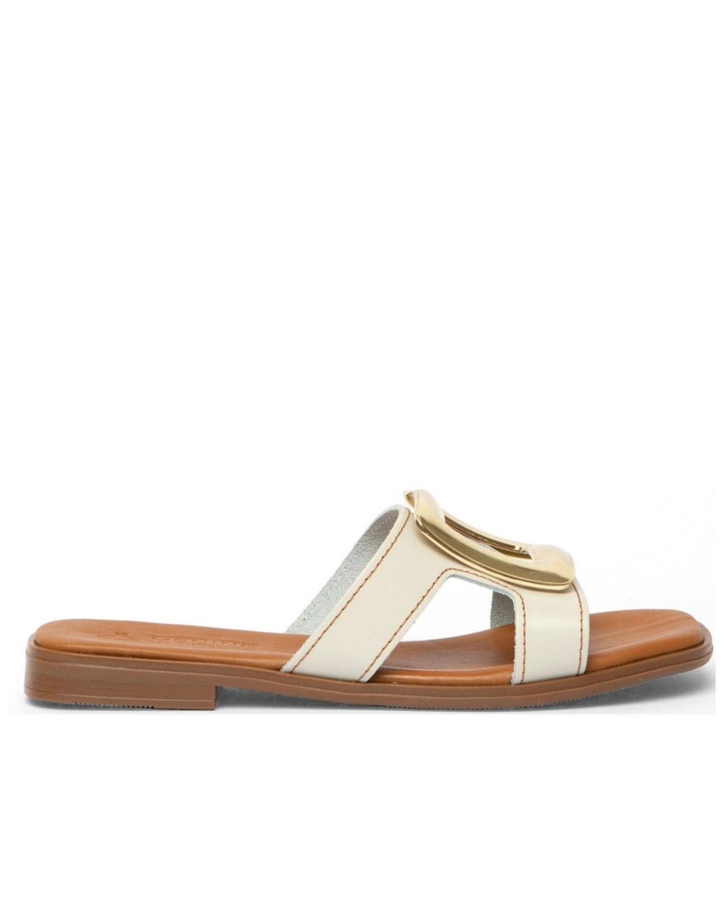 Menina Step Brown Brisa Flat Sandal