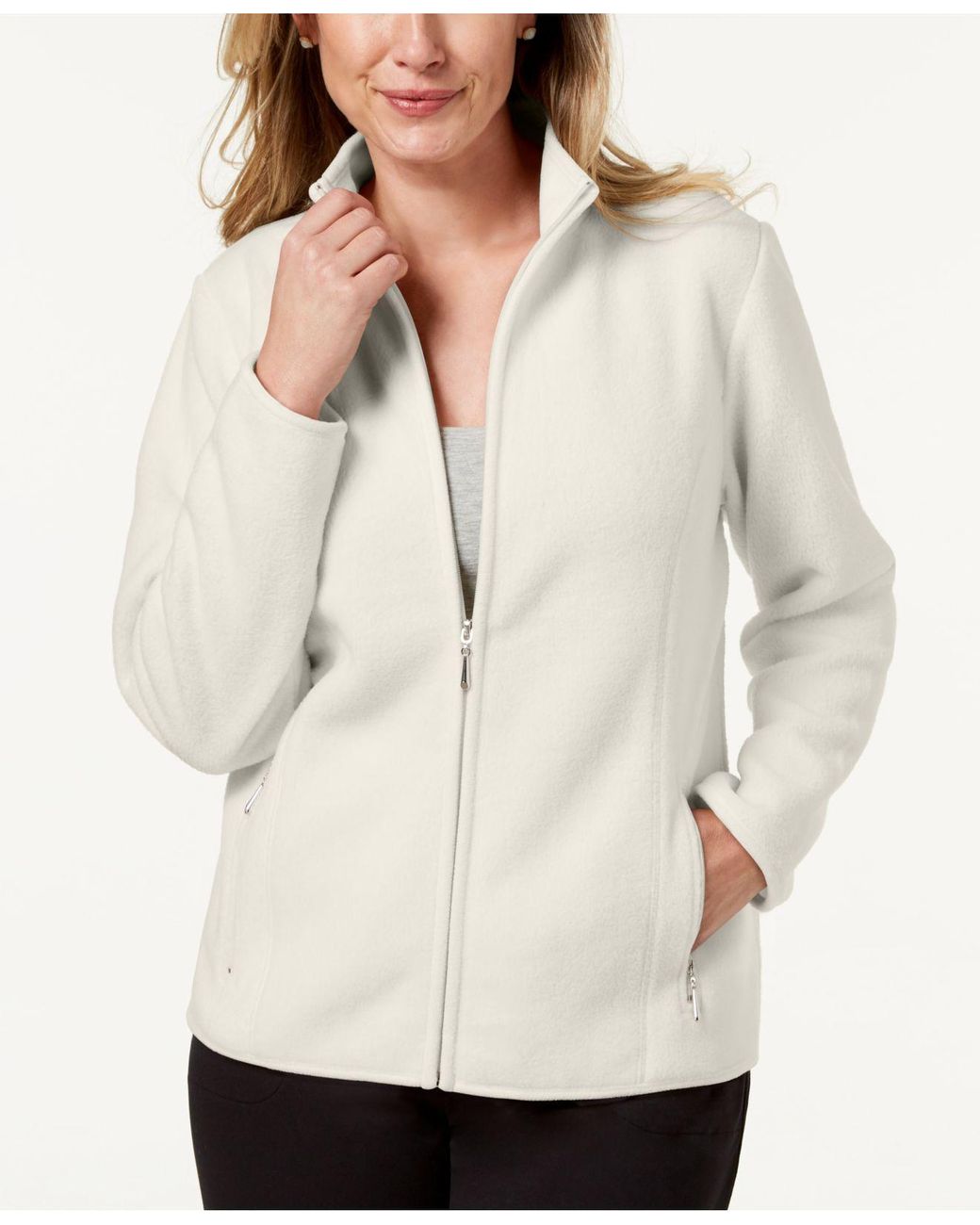 macys karen scott fleece