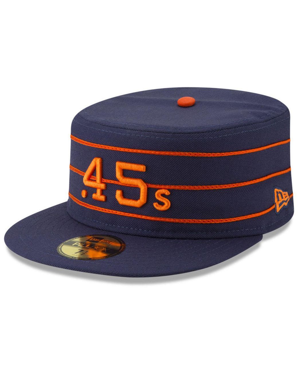 KTZ Houston Colt 45s Pillbox 59fifty-fitted Cap in Blue for Men