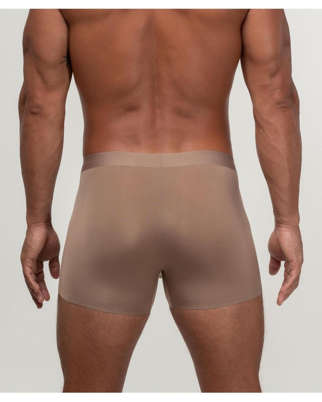 Rounderbum Brown Zero Tech Trunk for men