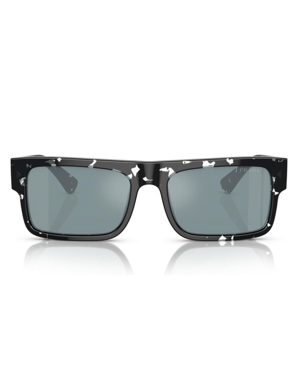 Prada Multicolor Signature Rectangular Sunglasses for men