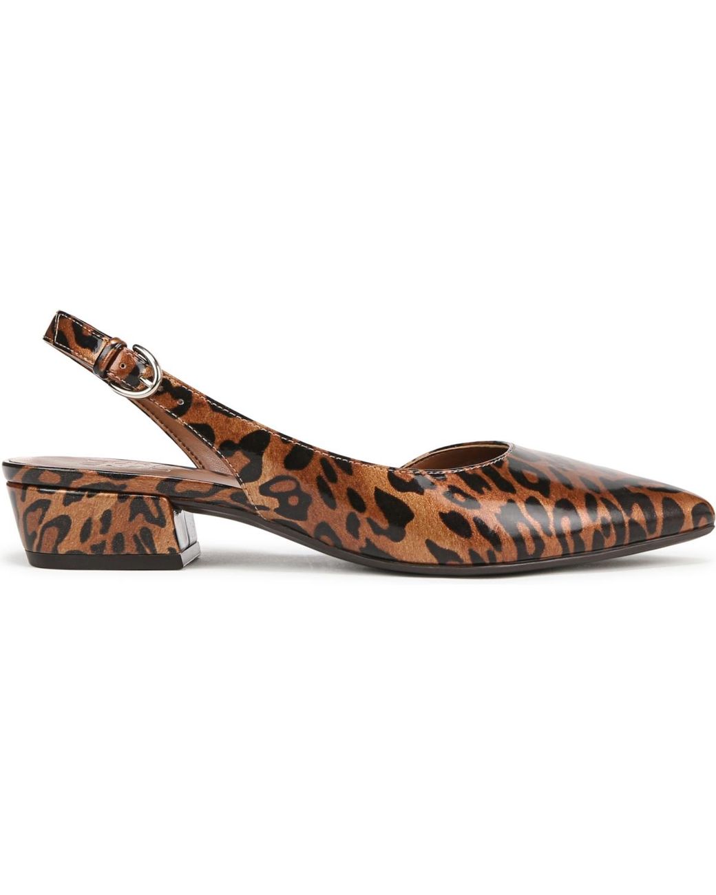 Naturalizer Brown Banks Pointed Toe Slingbacks