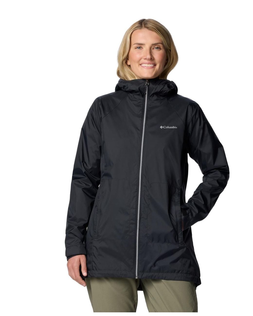 Columbia Blue Switchback Ii Lined Long Sleeve Jacket