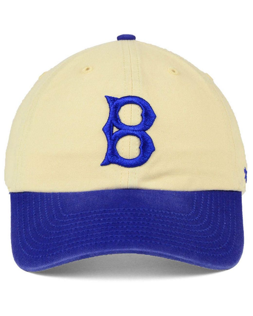 47 Brand Brooklyn Dodgers Cooperstown Two Tone Clean Up Cap for Men