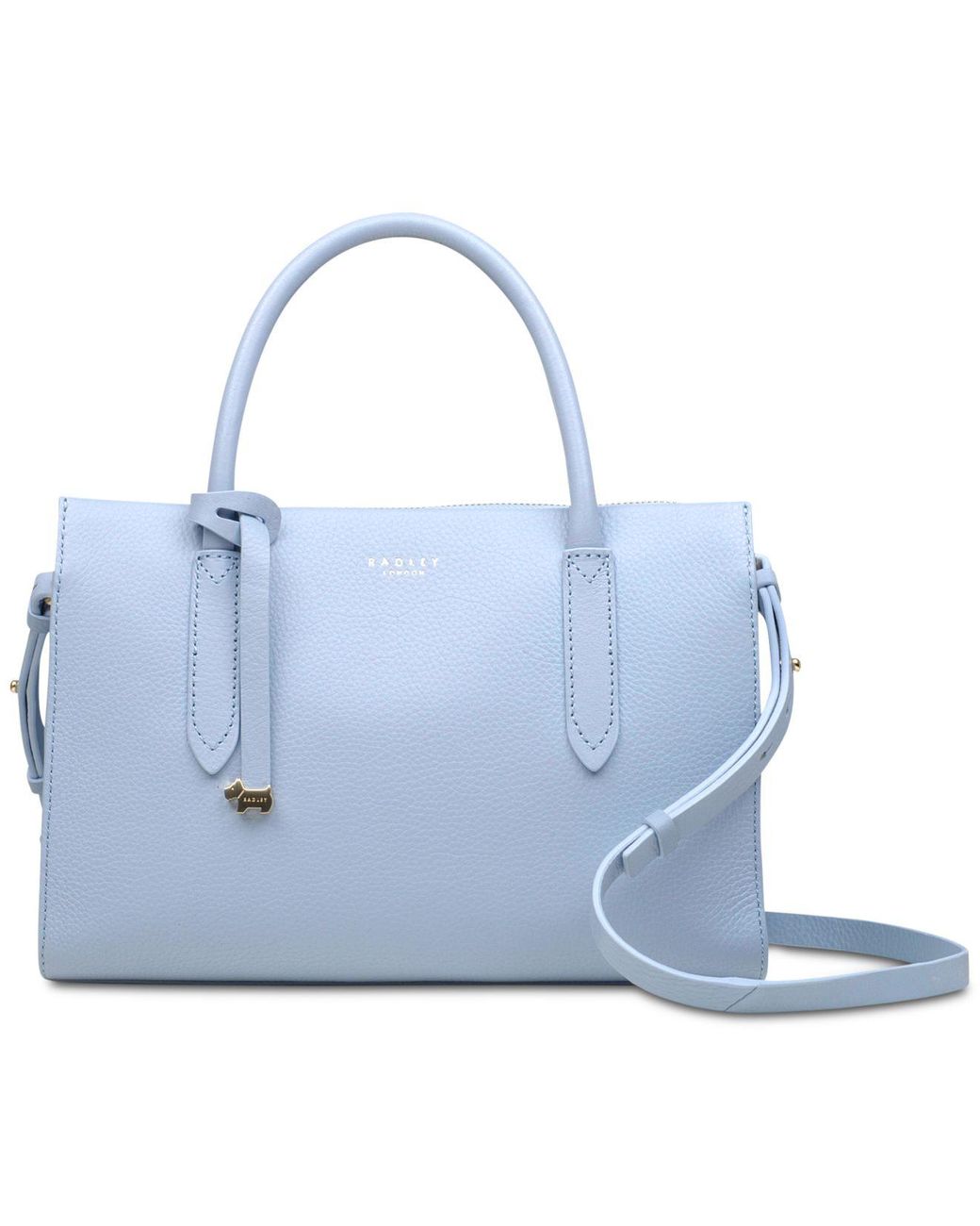 radley blue handbag