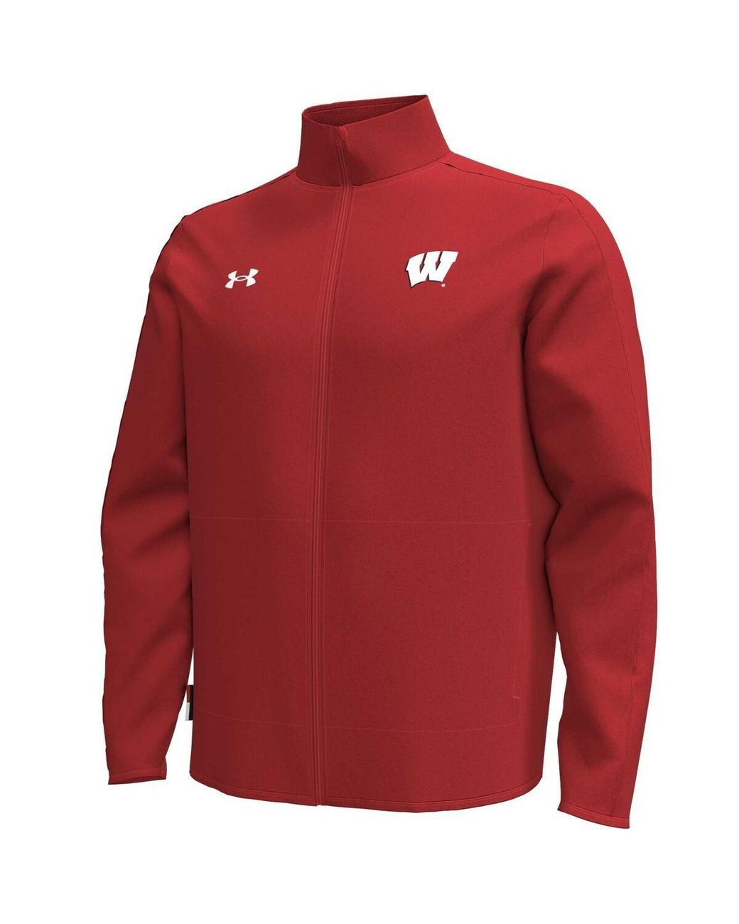 Under Armour Red Wisconsin Badgers Command Full-zip Jacket for men