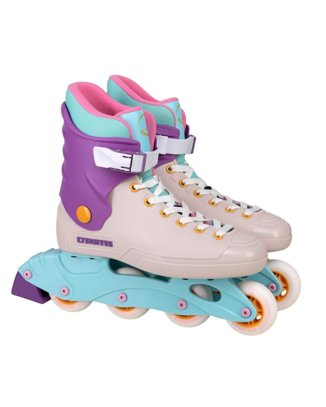 C7skates Blue Nostalgic Impulse Inline Skates