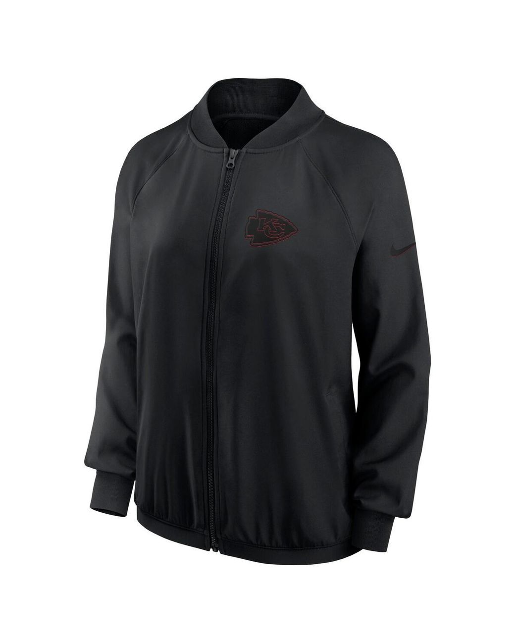 Nike Black Buffalo Bills Raglan Full-zip Jacket