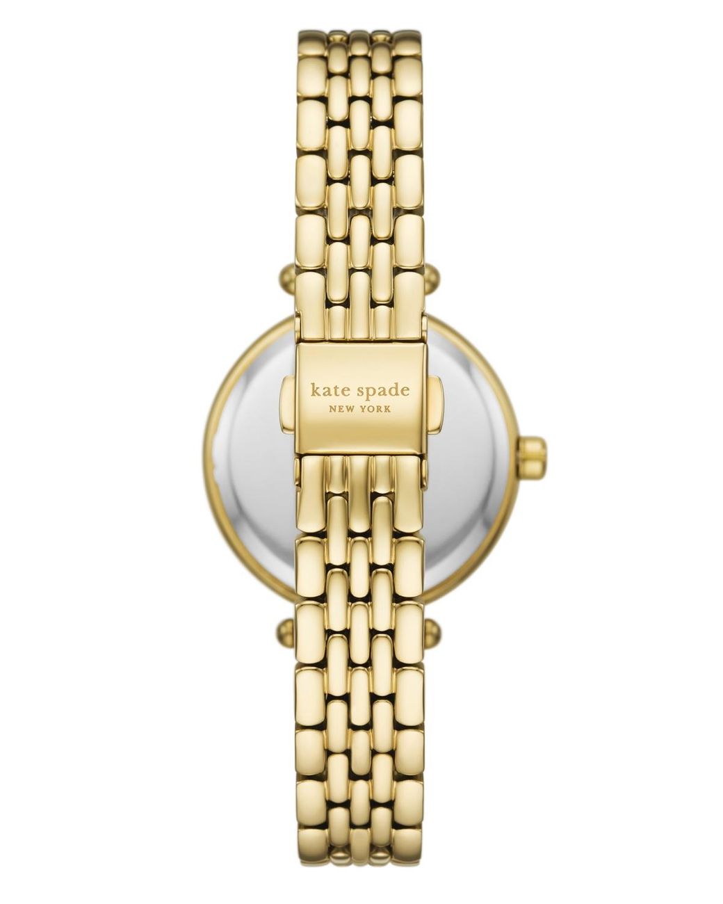 Kate Spade Metallic Gracie Round Three-hand Stainless Steel Watch