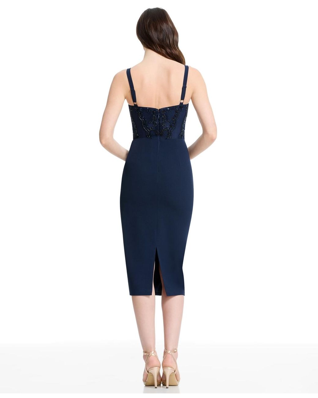 strapless open back dress Never Worn Disney by Allure DP358