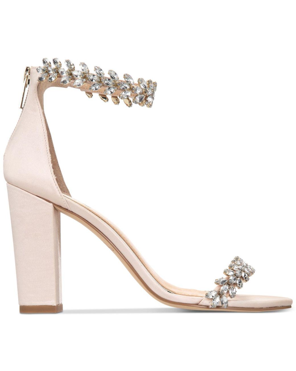 jewel by badgley mischka mayra block heels