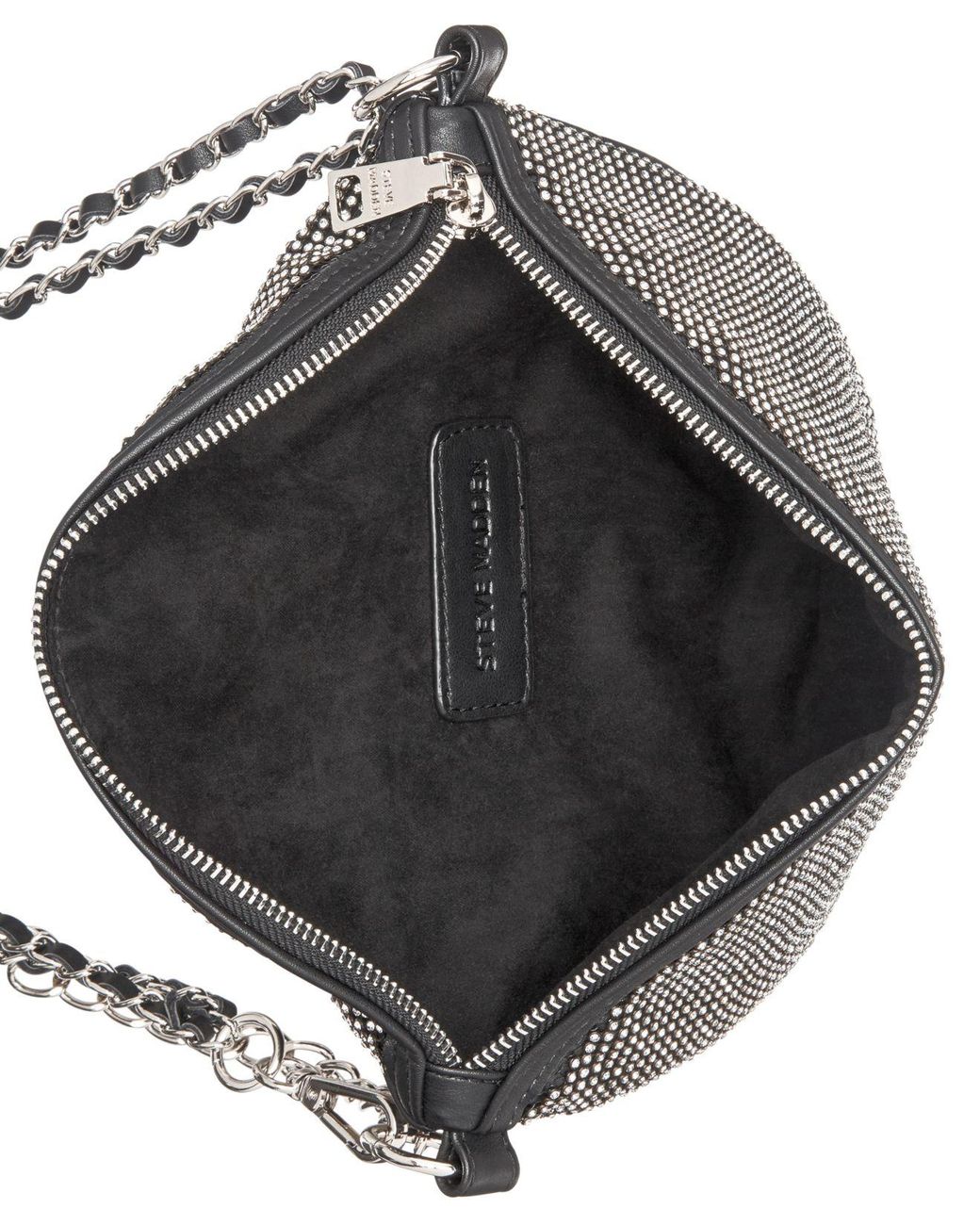 Steve Madden Bling Sparkle Convertible Belt Bag in Black | Lyst Canada