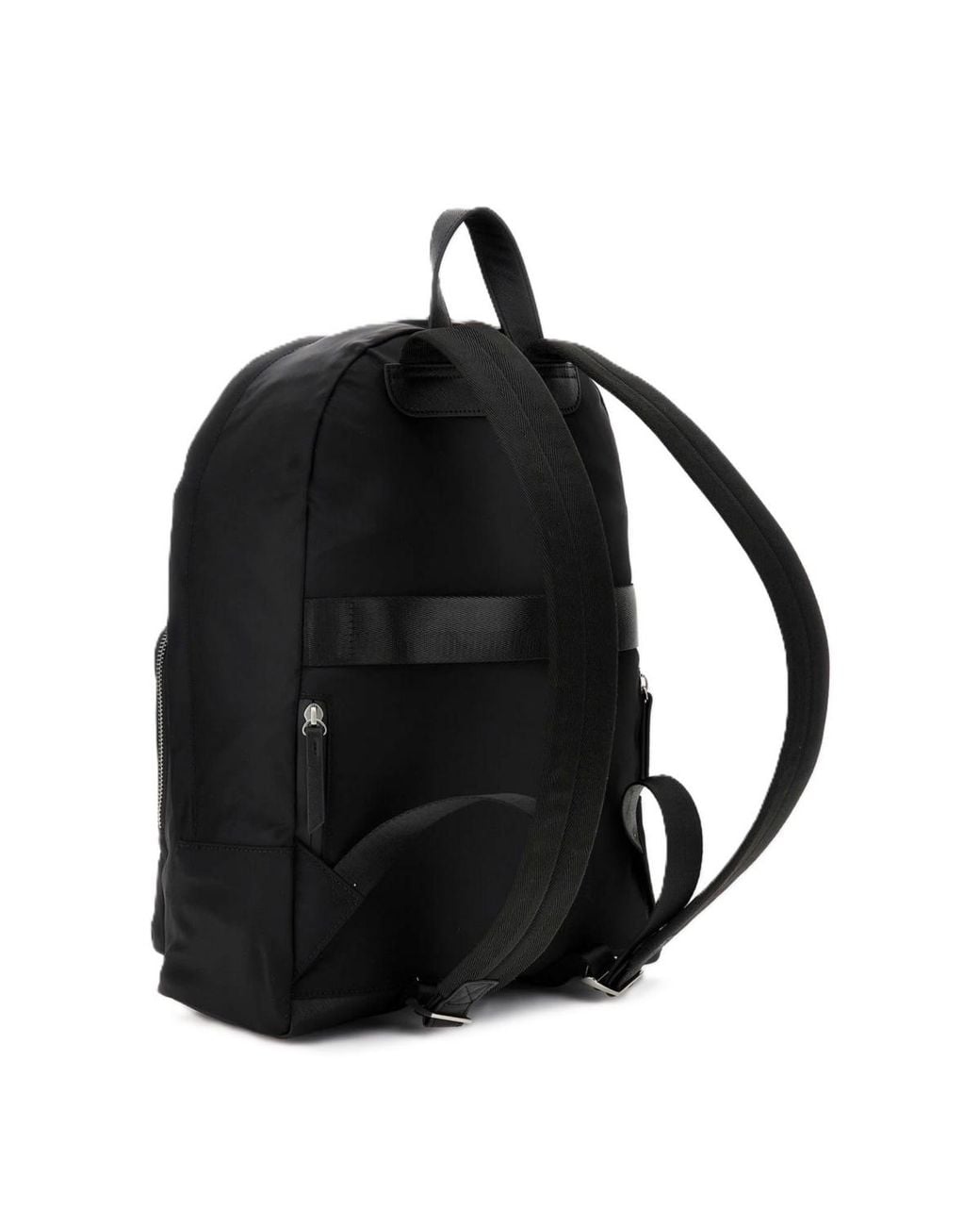 Guess Black Milano Compact Backpack for men