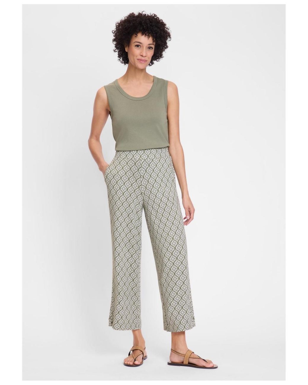 Olsen Gray Ornamental Pull-on Pant