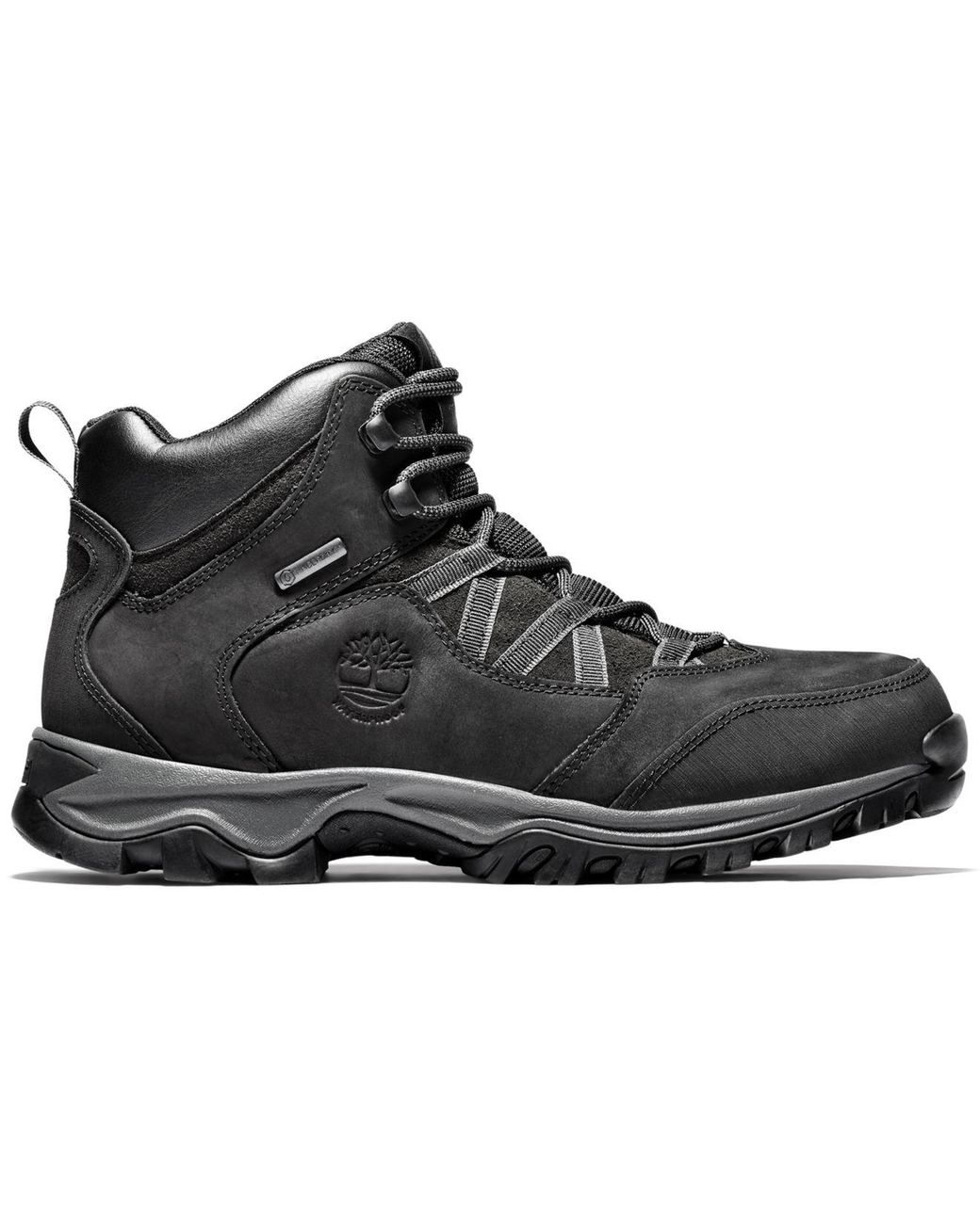 Timberland Mt. Major Ii Mid Waterproof Hiking Boots in Black for Men | Lyst