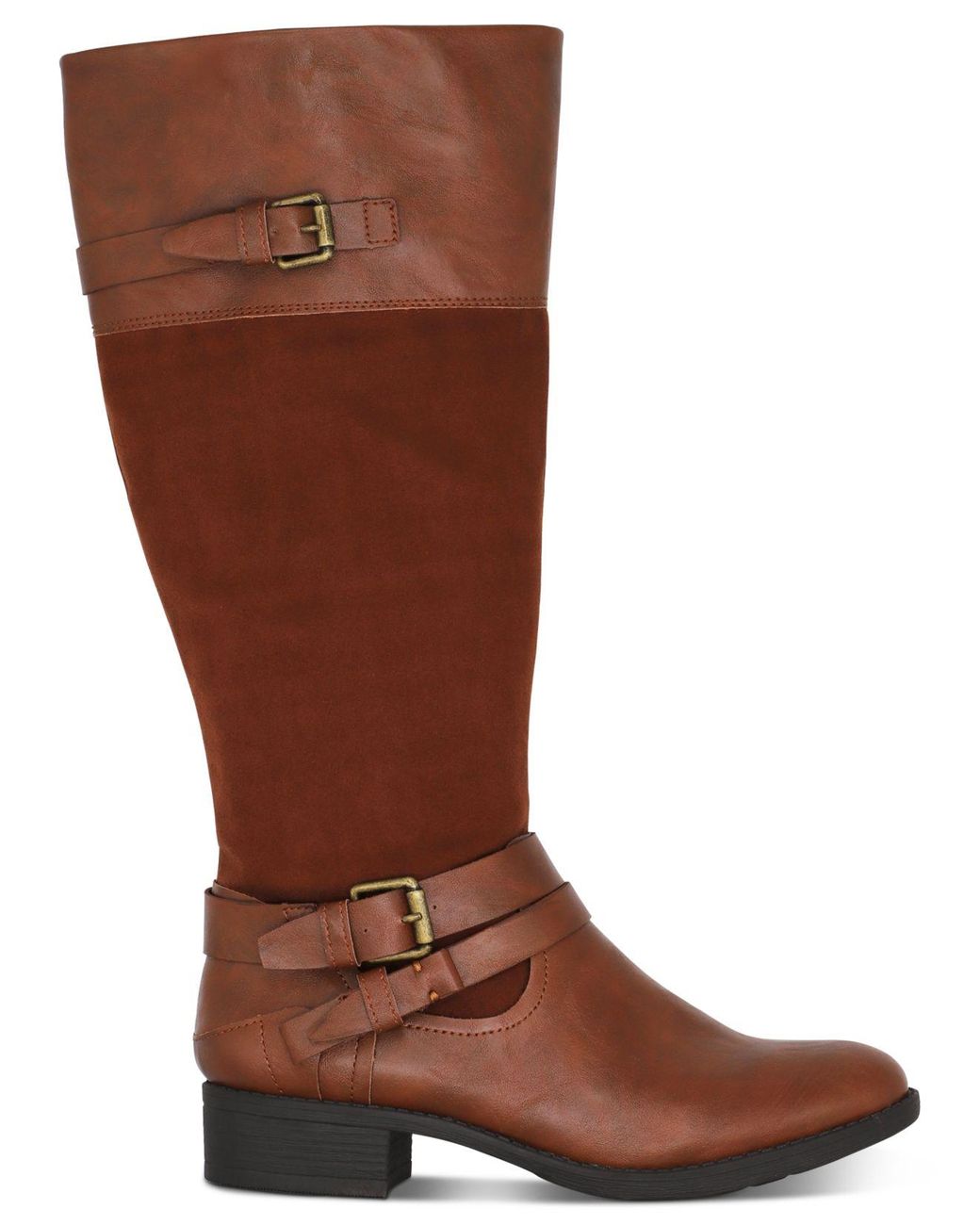cognac colored riding boots