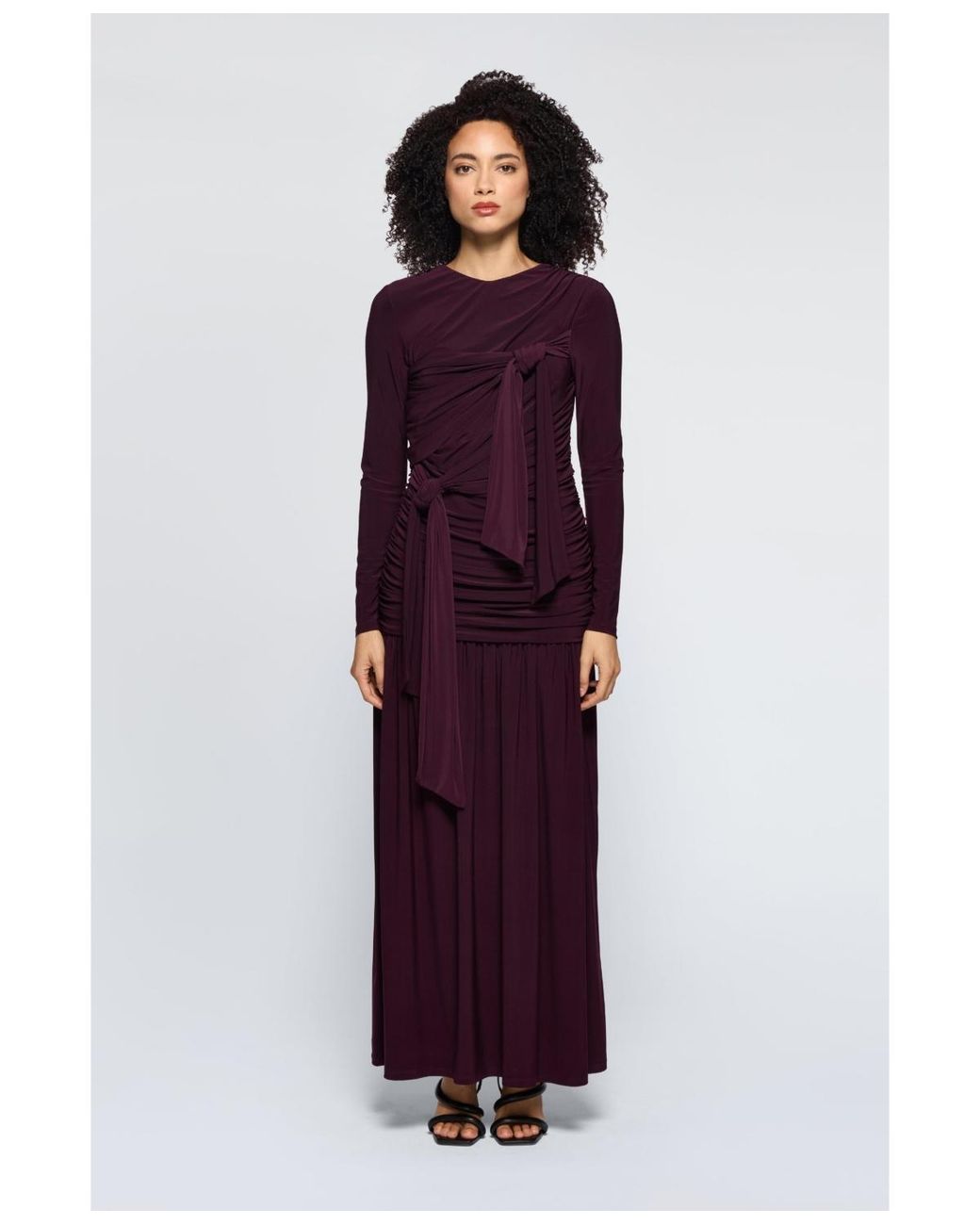 DASKA Charlie Dress in Purple | Lyst