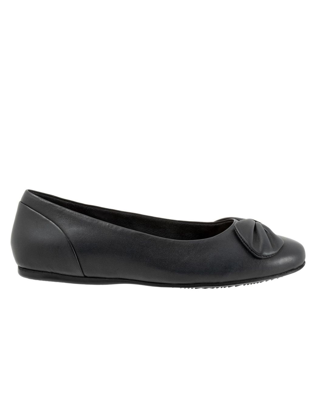 Softwalk® Black Sofia Flat