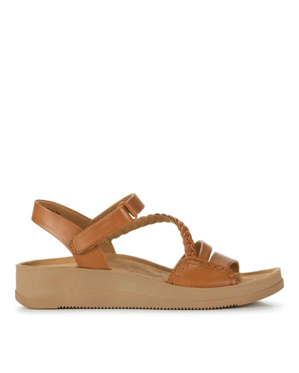 BareTraps Brown Flicka Wedge Sandals