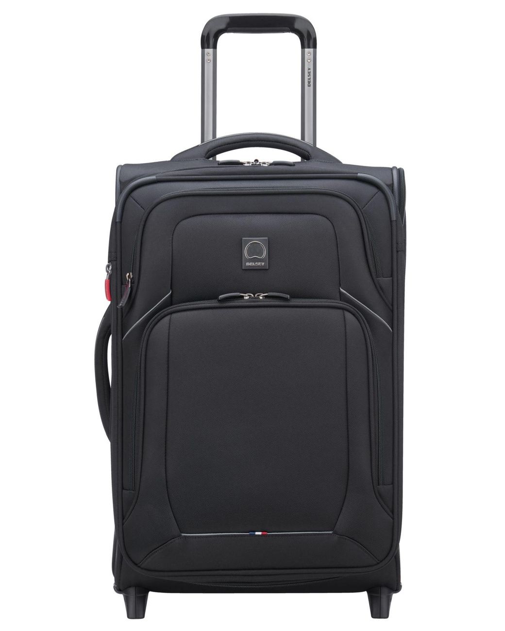 Delsey Optimax Lite 21" Expandable 2wheel Carryon Suitcase in Black