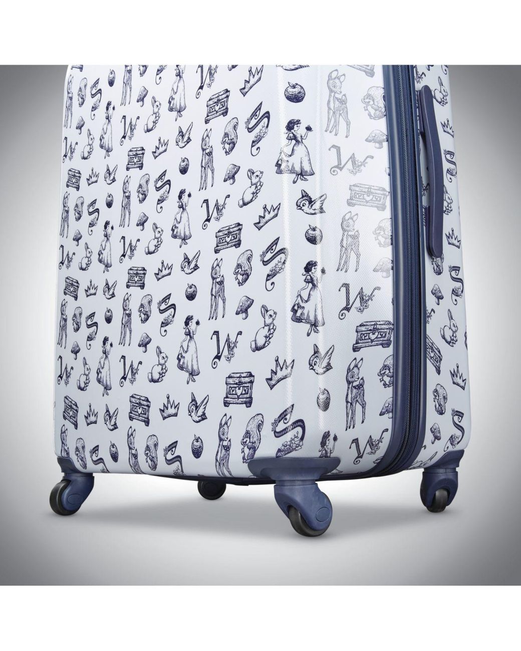 Snow white suitcase sales