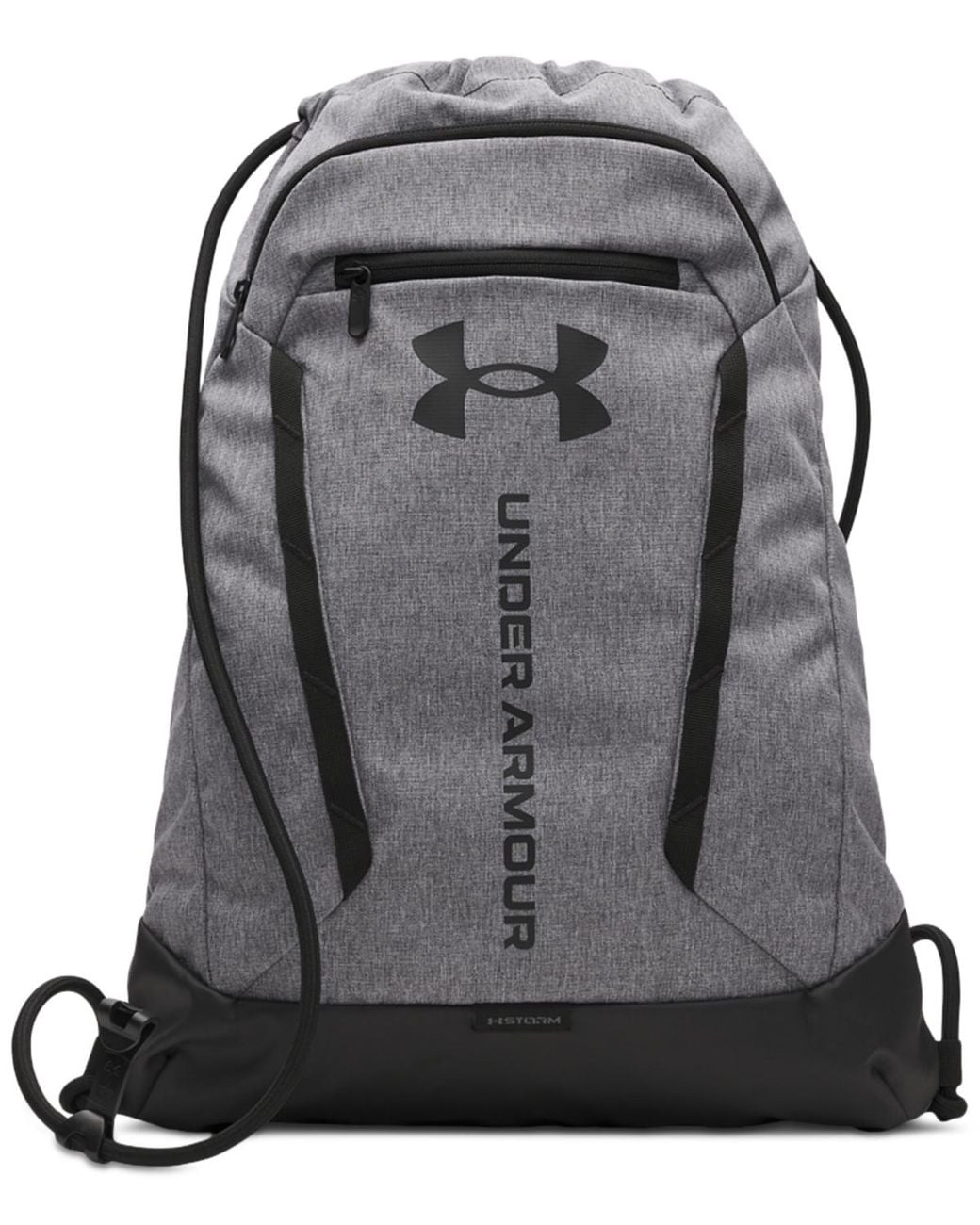 Under Armour Black Logo Hustle Backpack for men