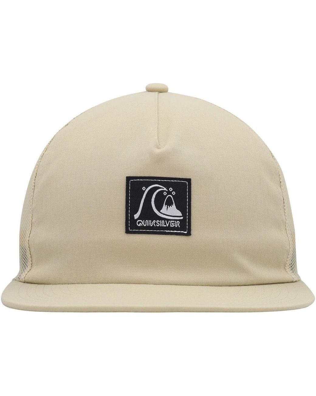 Quiksilver Natural Checked Out Snapback Hat for men