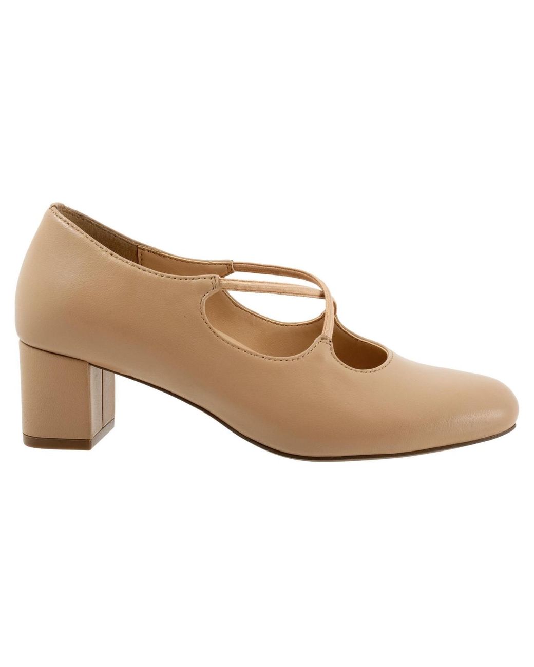 Trotters Natural Demi Pumps