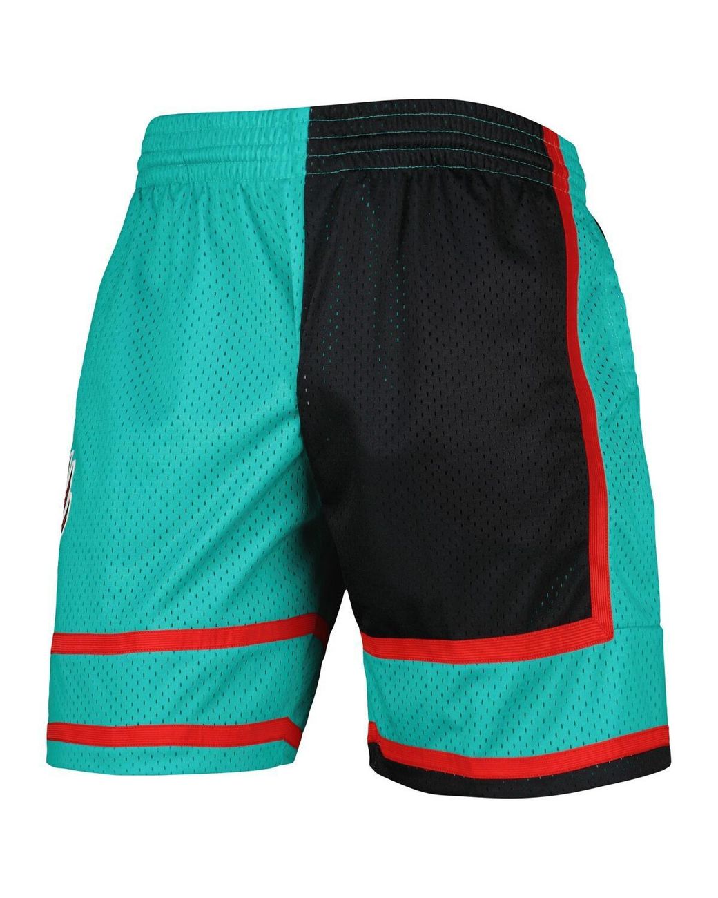 Short NBA Vancouver Grizzlies Mitchell & Ness – Mesh, Taille Américaine, élastique, Cordon, Collection Hardwood Classics
