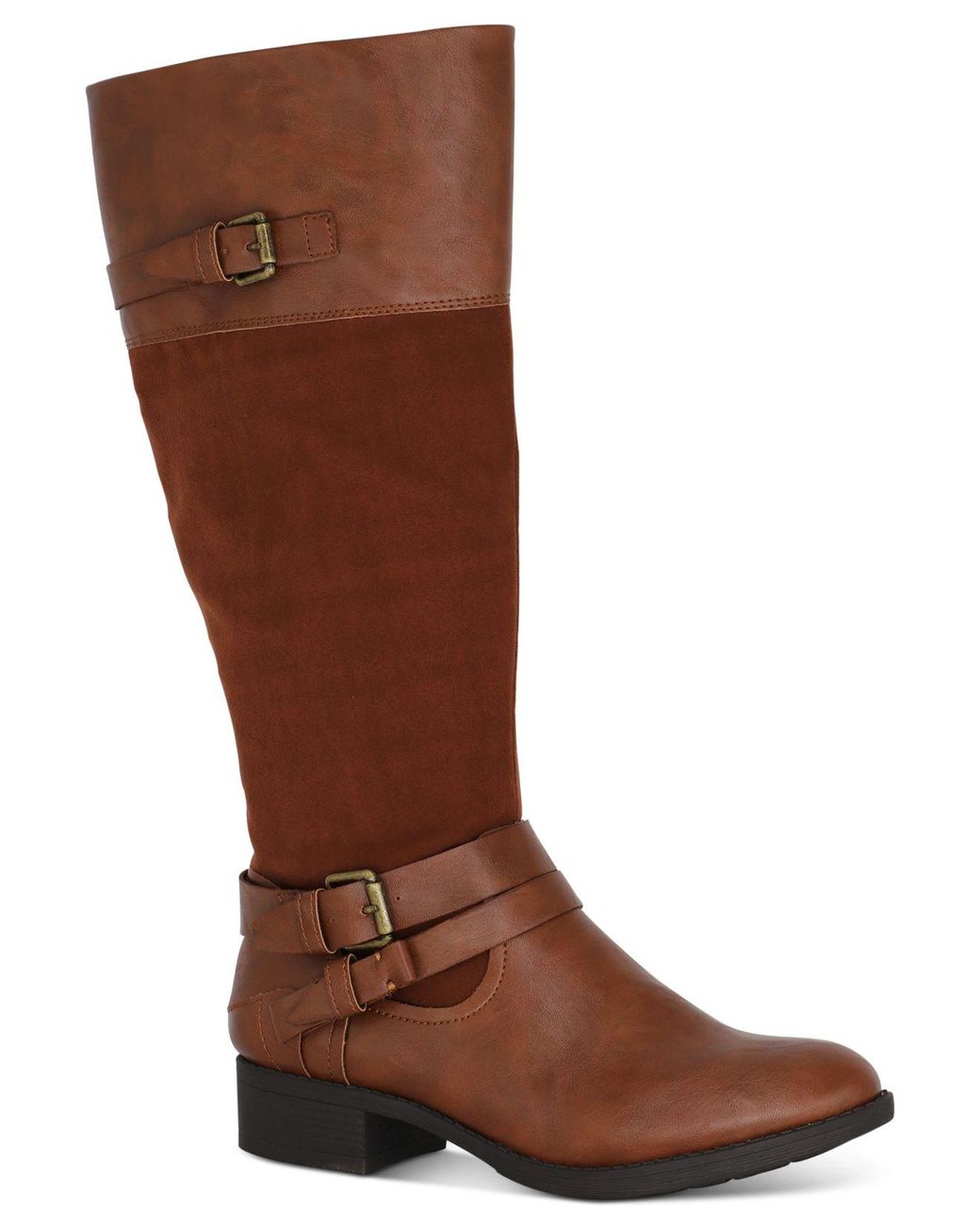 cognac colored riding boots
