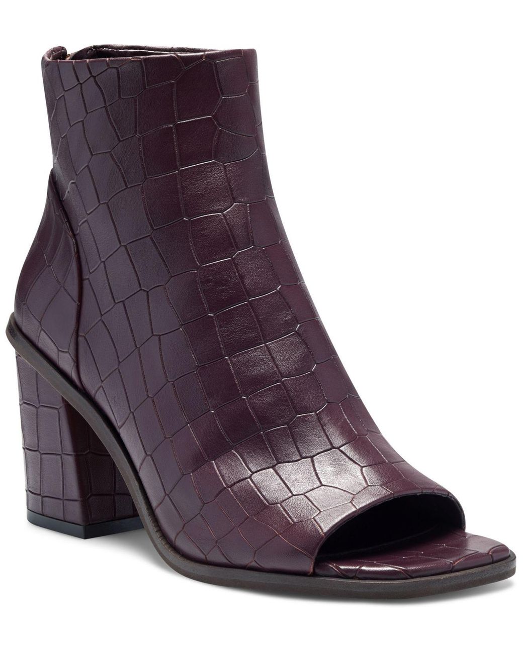 vince camuto leslieon square toe platform boot