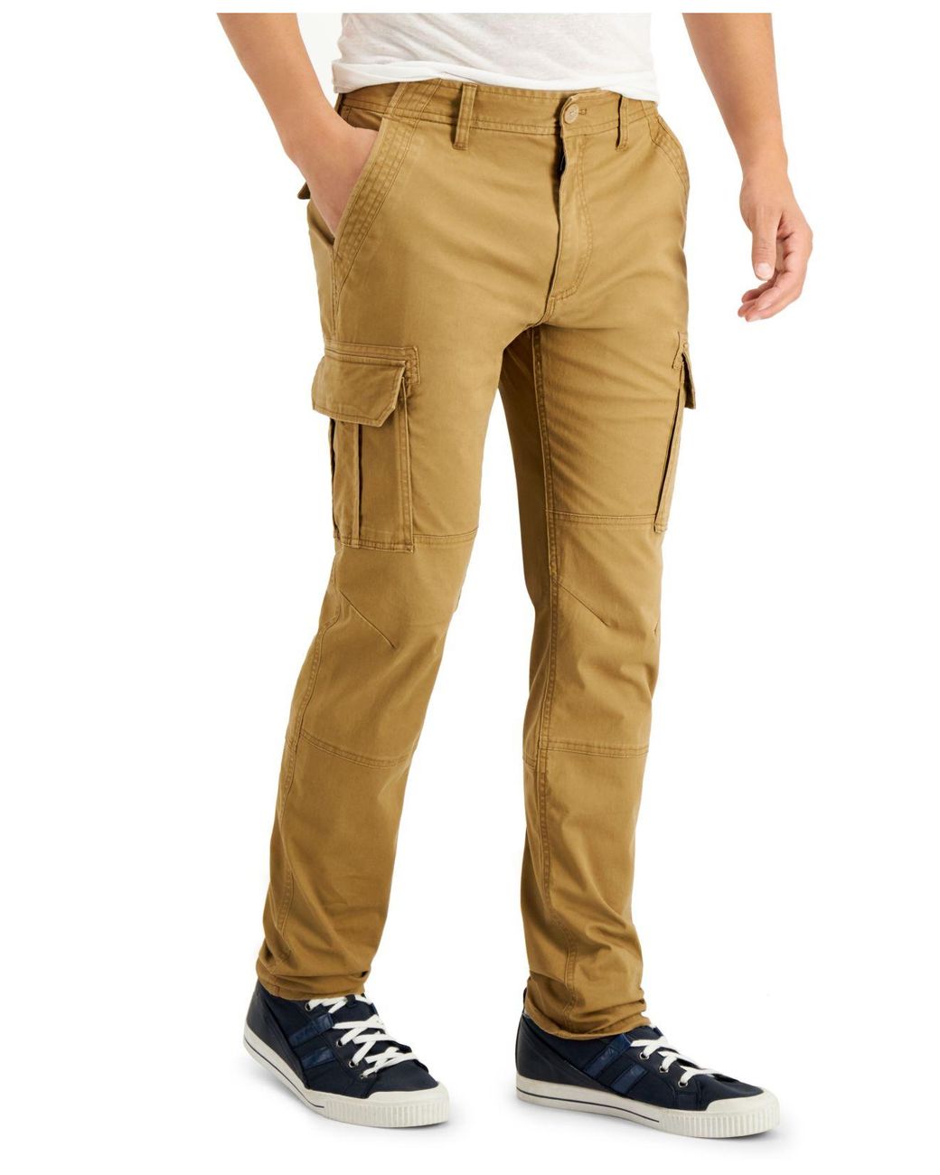 Sun & Stone Cotton Morrison Cargo Pants, Created For Macy's for Men | Lyst