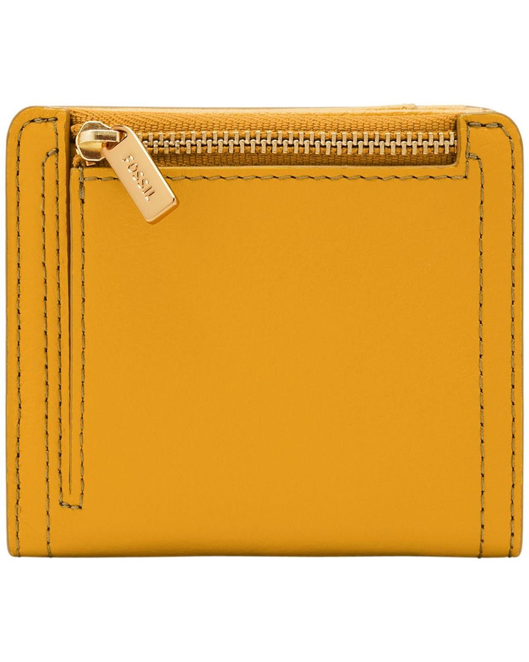 Fossil Logan Leather Small Bifold Wallet in Metallic Lyst