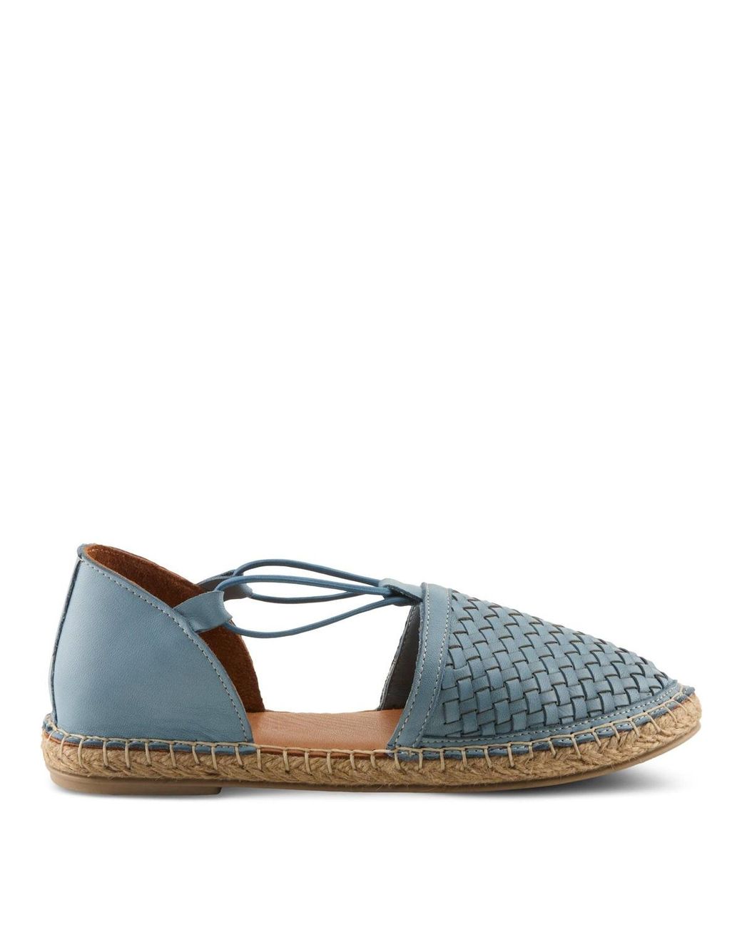 Spring Step Blue Clovae Espadrilles