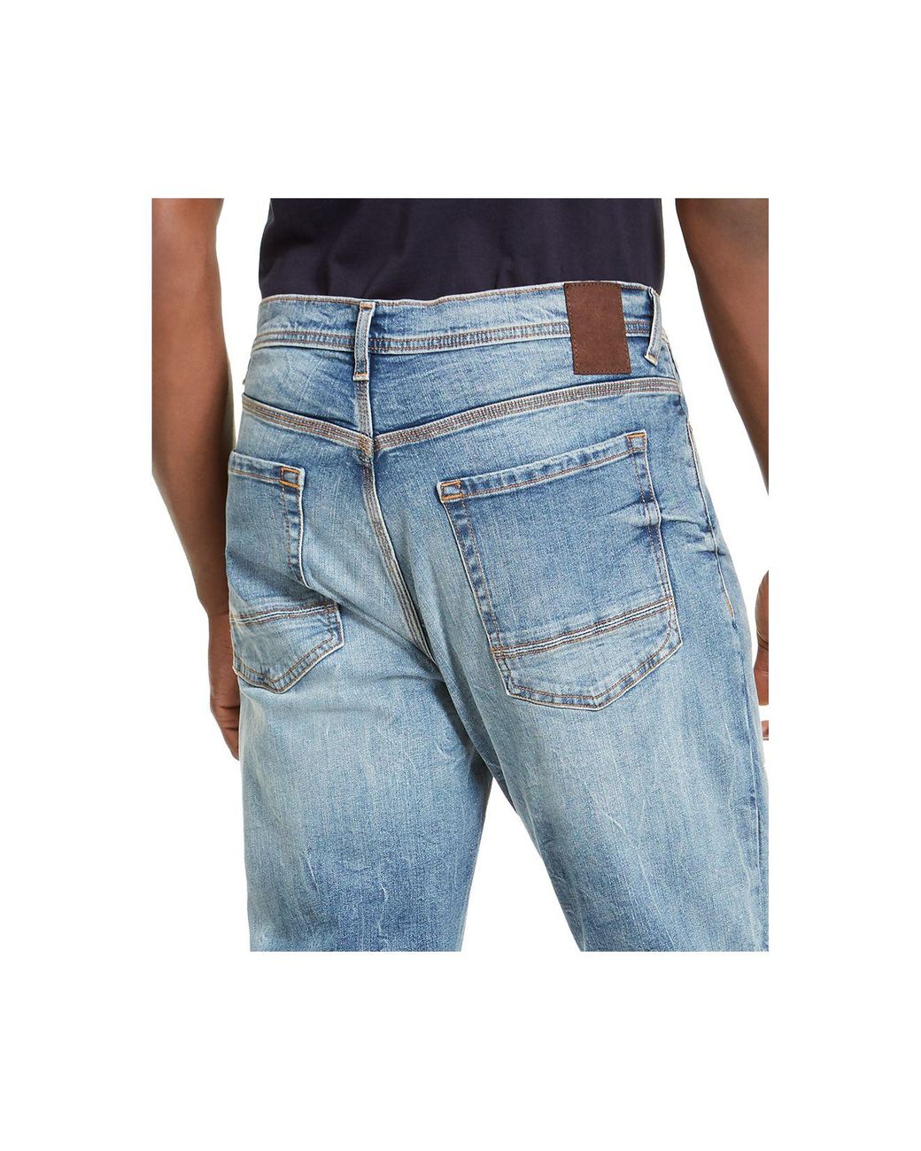 sean john athletic tapered stretch jeans