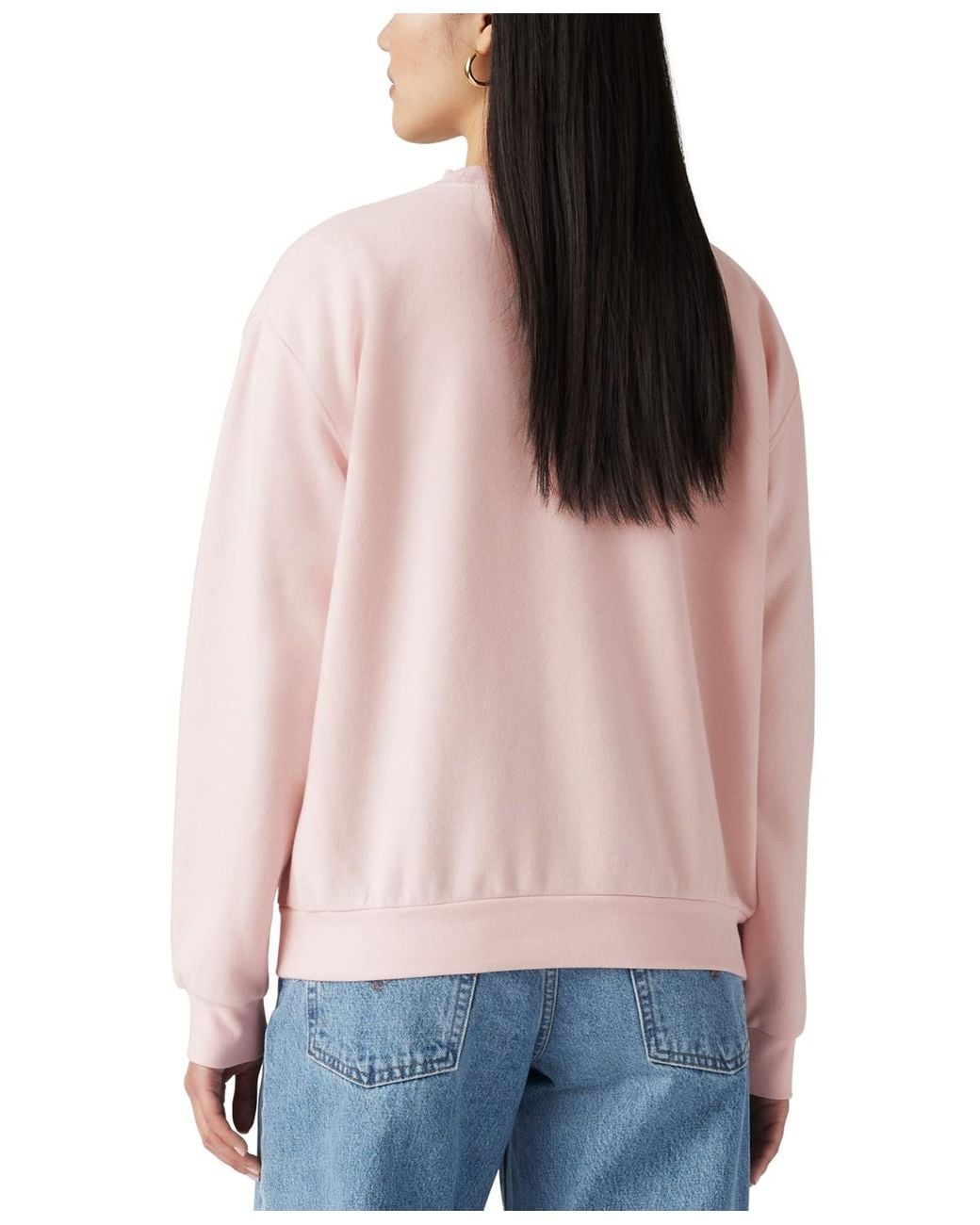 Levi's Red Everyday Crewneck Long-sleeve Sweatshirt