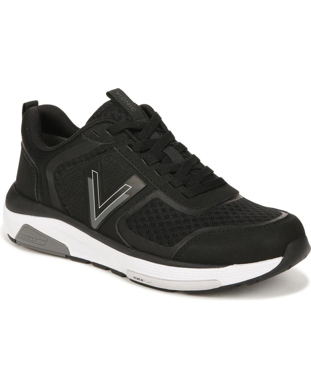 Vionic Black Walk Strider 001 Walking Shoes