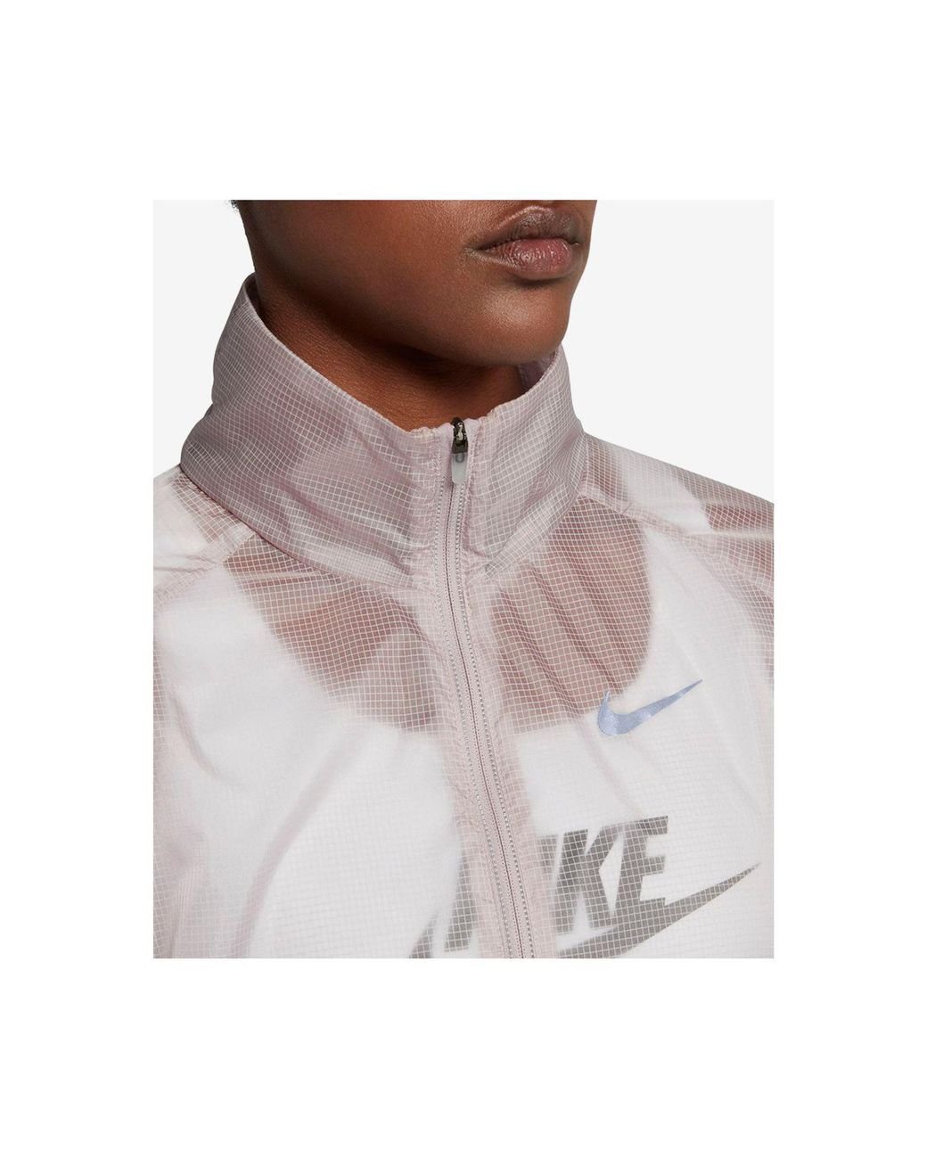 Nike Transparent Running Jacket Lyst