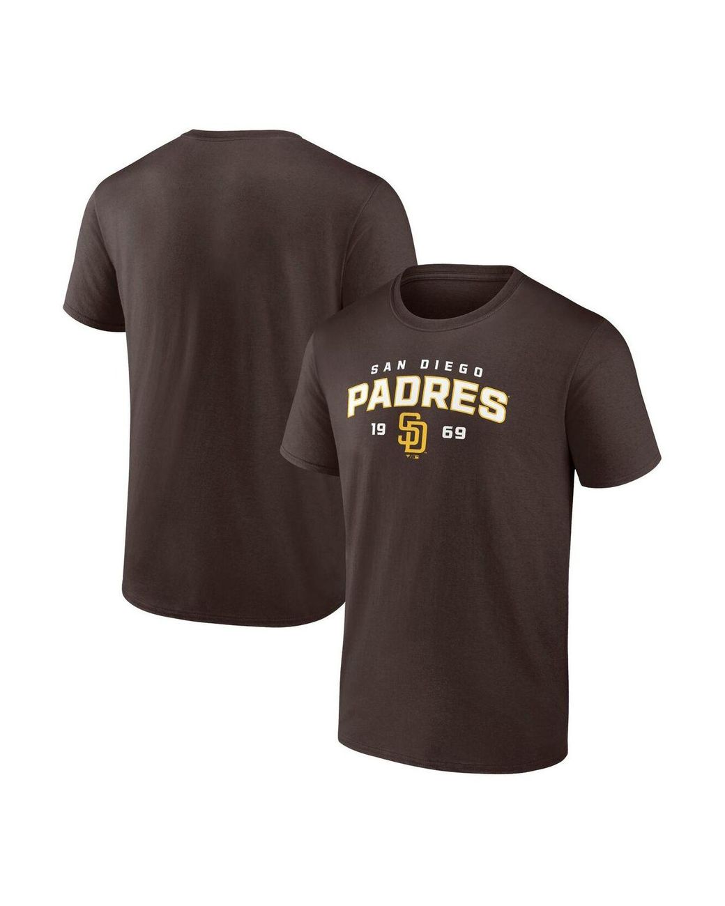 Fanatics Branded Brown San Diego Padres Rebel T-shirt for Men