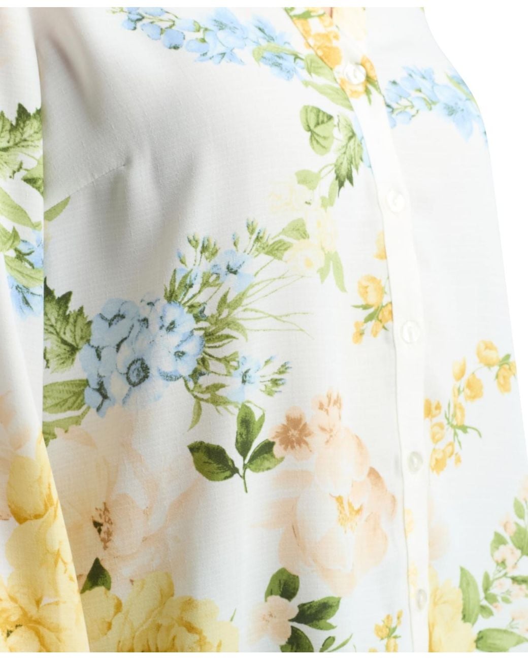 Bcx Multicolor Printed Button-up Top