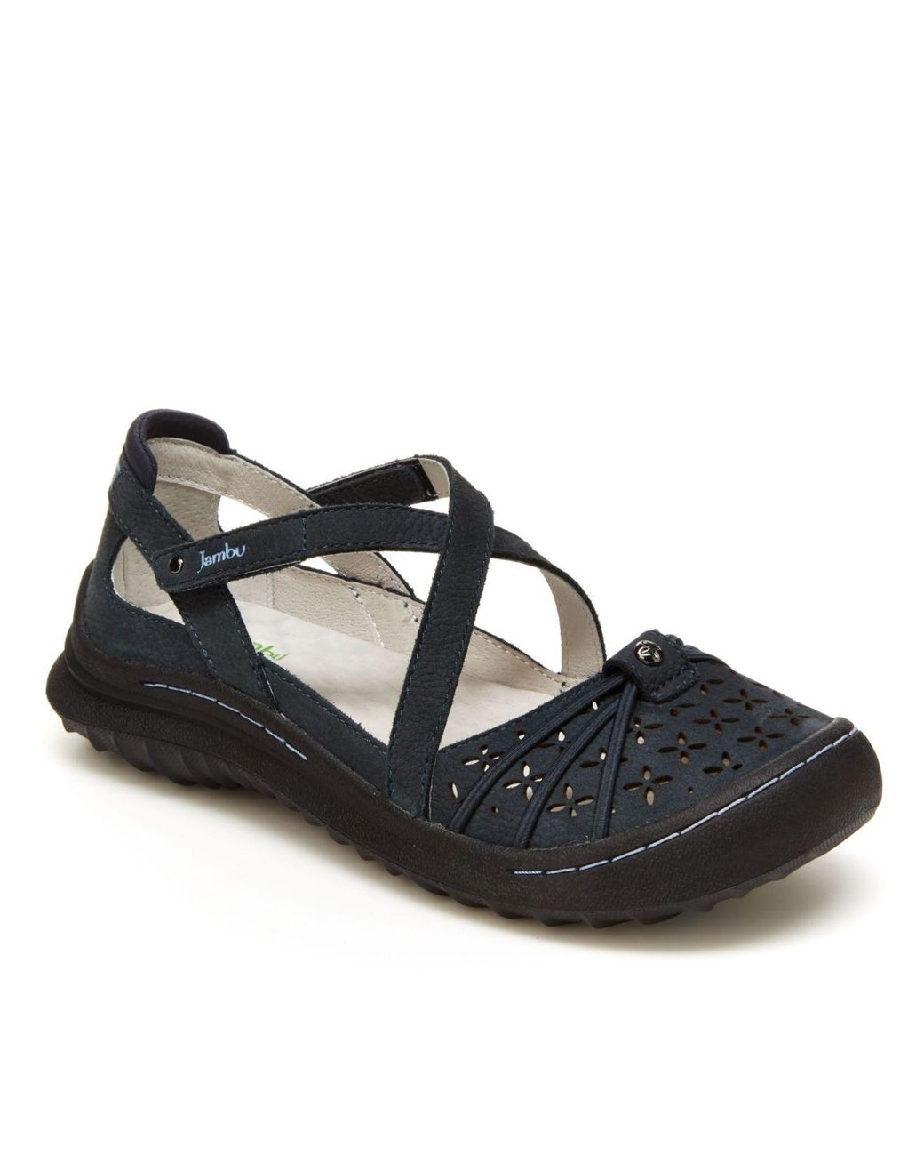 Jambu Rubber Pine Casual Mary Jane Flats in Blue - Lyst