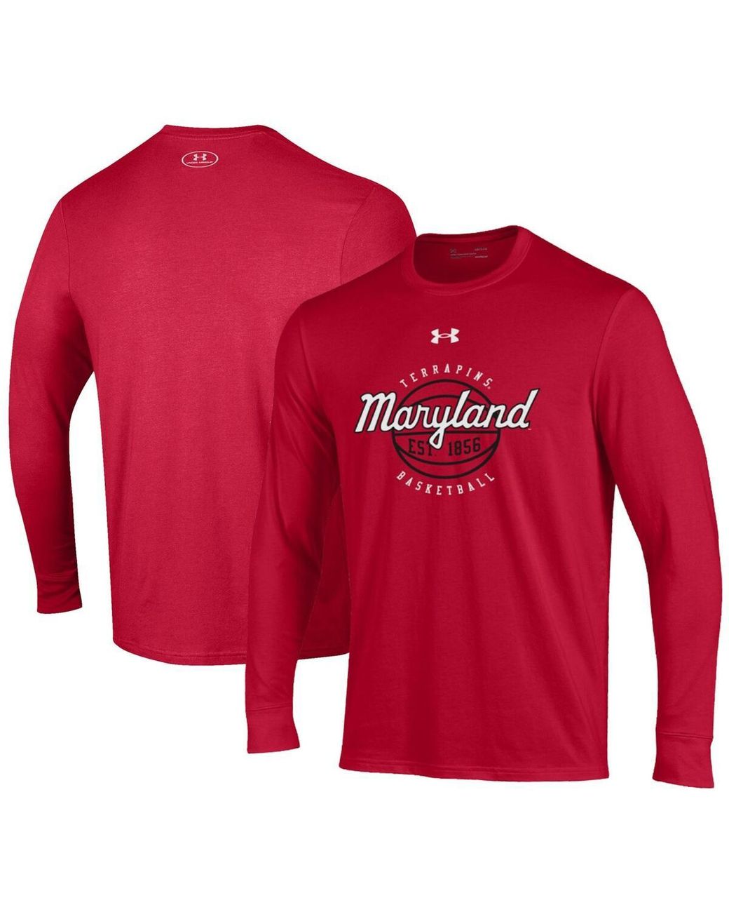 Under armour online maryland t shirt