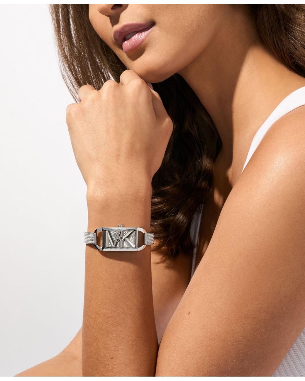 MICHAEL KORS　EMPIRE ミニエンパイア シルバートーン ウォッチ EMPIRE ミニエンパイア シルバートーン ウォッチ | ウィメンズ