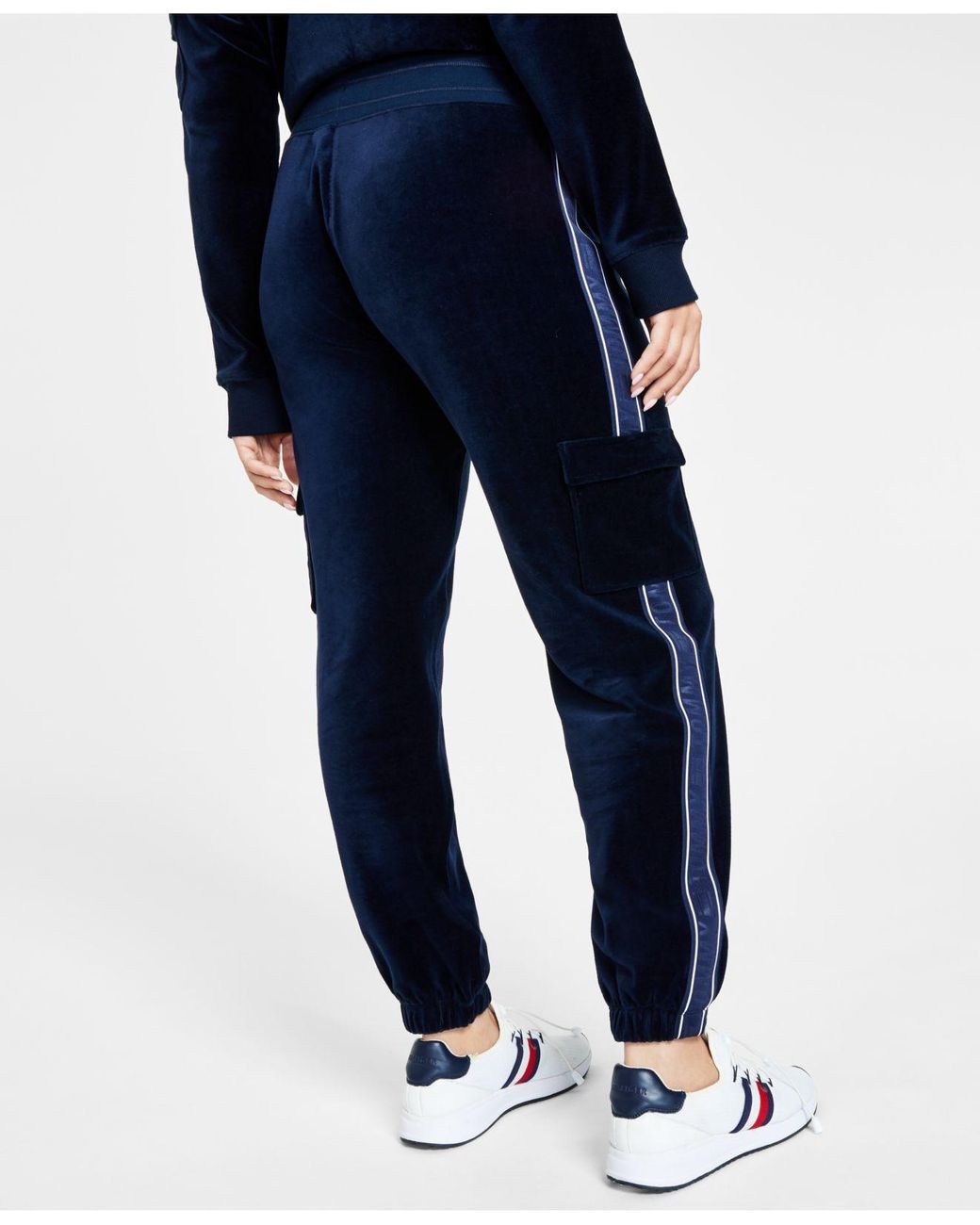 Tommy hilfiger velvet pants sale