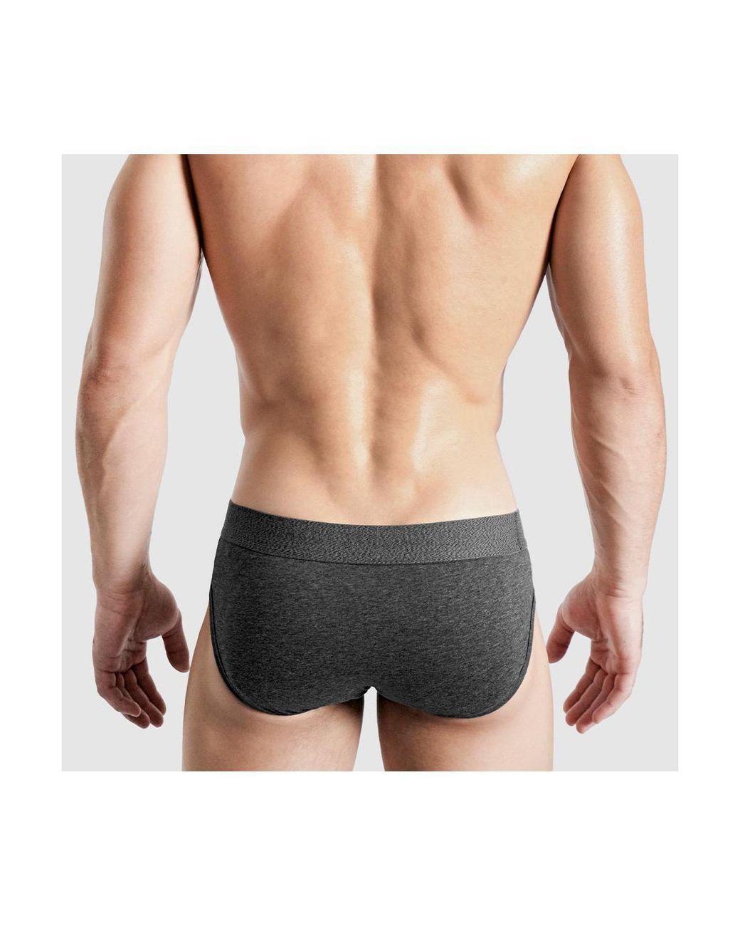 Rounderbum Multicolor Basic Padded Brief for men