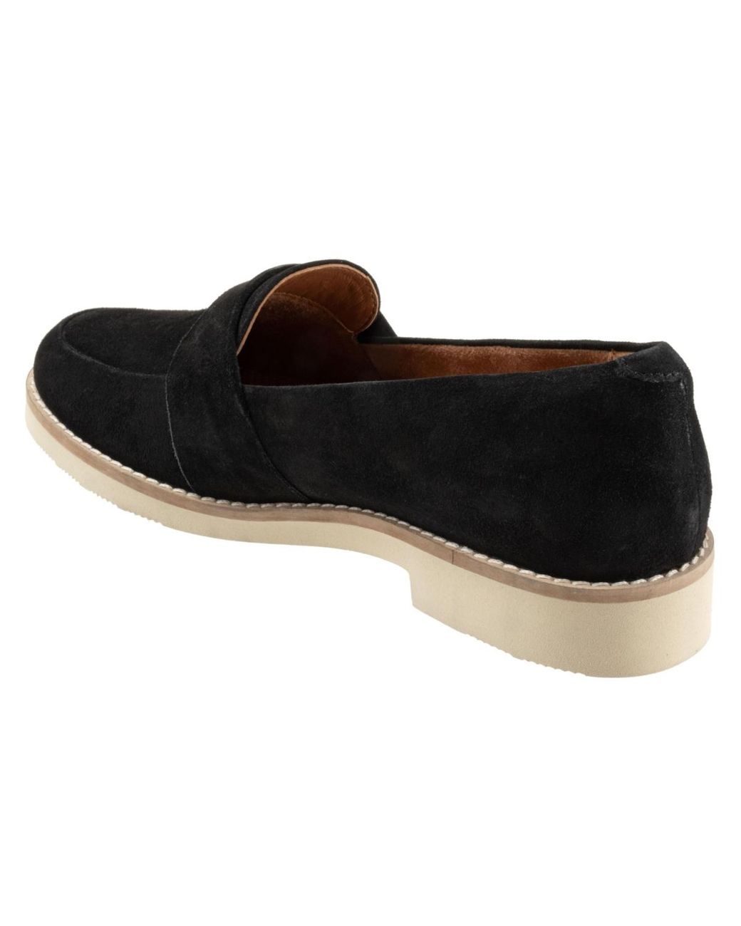 Softwalk® Black Walsh Loafer